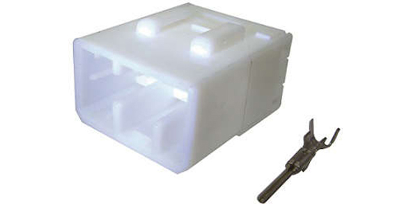 kit chicote modulo de vidro eletrico- fiat doblo - 8 vias - macho