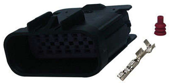kit chicote reparo conexao auxiliar agile - 14 vias - macho