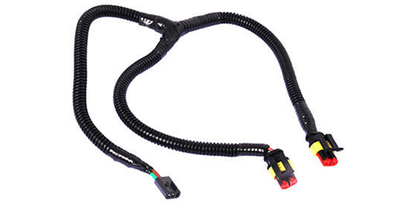 chicote completo lanterna de placa traseira corsa - 2002 ate 2005 - codigo original 93363447