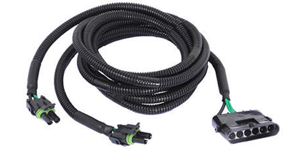 chicote reparo lanterna direcional dianteira - john deere 3520 - 3522  - colhedora de cana