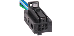 chicote relogio ford ka - 6 vias - femea- 1.6mm