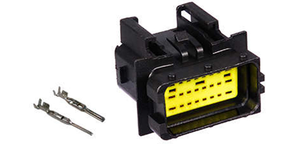 kit con. central da porta tras. conexao area motor stilo porta macho 24 vias