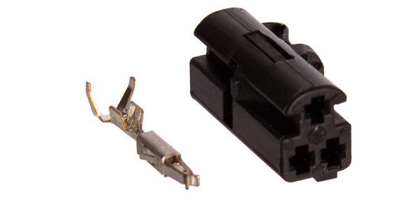 Kit Chicote Reparo Luz Da Lanterna De Placa - Palio - 3 Vias ETE 4173