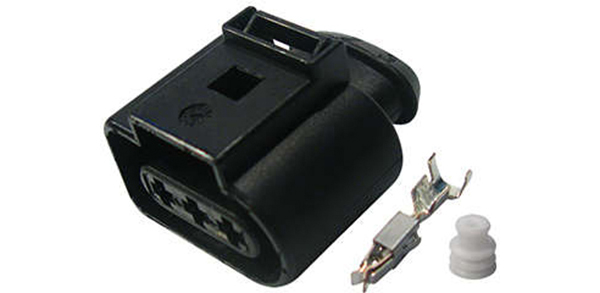 kit reparo sensor de pressao do ar condicionado gol - fox - golf - polo - parati - pressostato ar vw