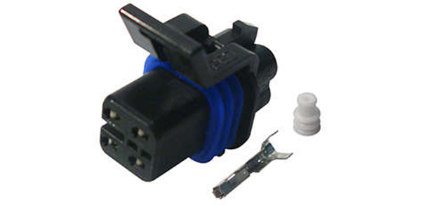 kit chicote reparo flange bomba combustivel - s10 - blazer- sonda lambda gm femea - 4 vias