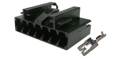 kit chicote reparo lanterna traseira - uno - femea - 7 vias