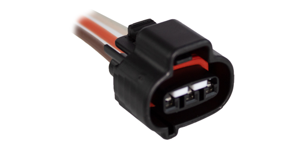 chicote atuador de marcha lenta toyota corolla 1.6/1.8 - camry - 3 vias femea em Oferta na Shopee