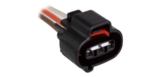 chicote atuador de marcha lenta toyota corolla 1.6/1.8 - camry - 3 vias femea em Oferta na Shopee