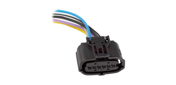 chicote da valvula eletronica turbina atuador toyota hilux sw4 3.0 2011/2015 - 6 vias femea