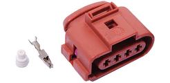 kit chicote reparo sensor hego - vw gol iv 1.6 - up -sonda lambda saveiro g5 - 4 vias - femea