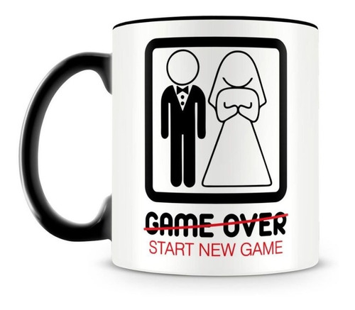 Caneca Start New Game Over Casamento Xicara Cafe — R$ 29,94 em Shopee, 40% OFF
