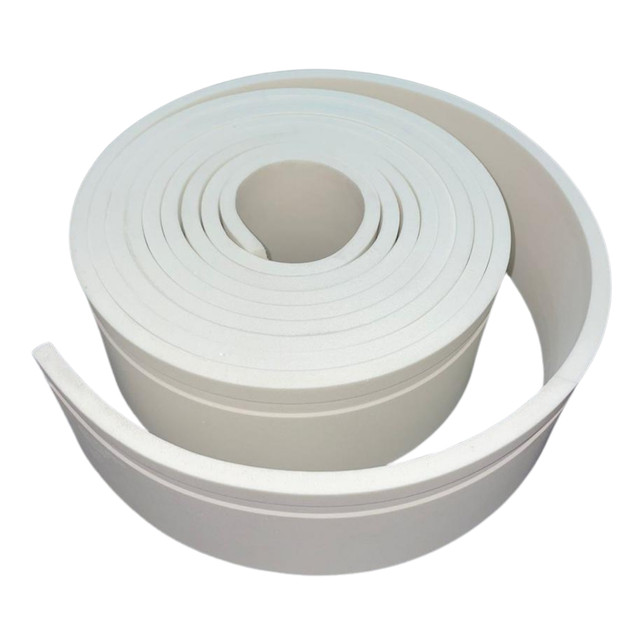 10M Rodapé Flexível 7CM EVA À Prova D'água Autocolante Moldura Parede Frisado Liso