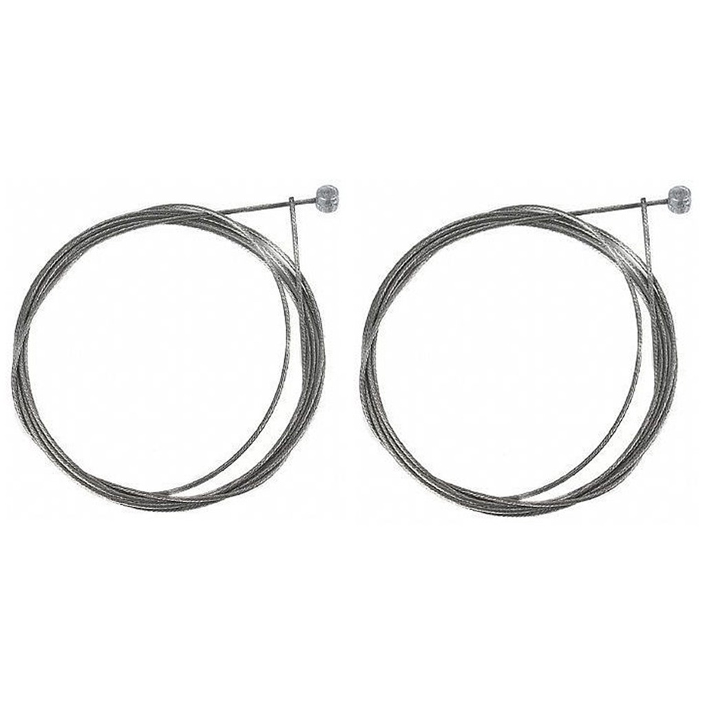 2x Cabos De Freio Para Bicicleta Em Aço Longo 1900 mm MTB Entrega Rapida