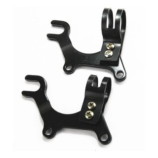 Par Adaptador Freio A Disco Pinca P/ Bicicletas Diant/ Tras Varias Opções
