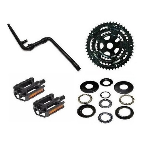 Pe De Vela Bicicleta Aro 24 E 26 Pedal Marcha Monobloco