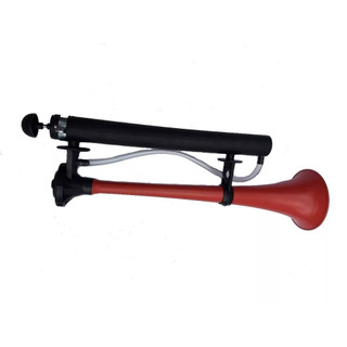 Buzina De Ar Corneta Jumbão Jumbo Bike Super Forte Manual Cor Vermelha