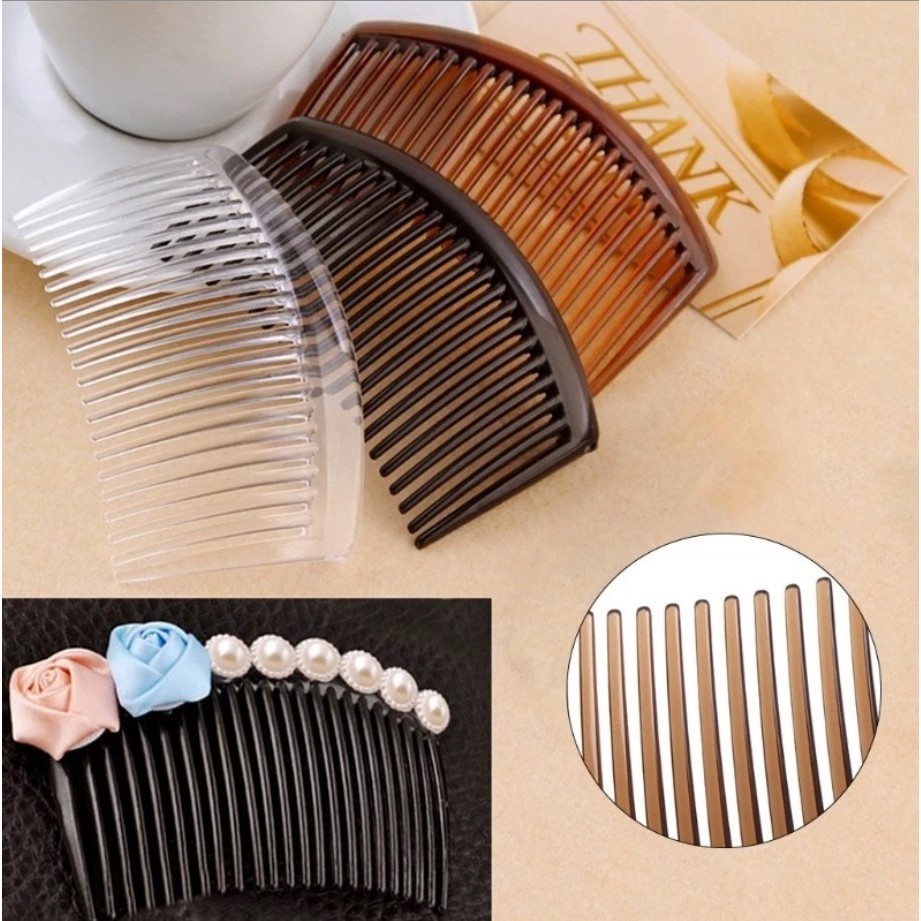 kit c/ 3 UNIDADES PENTE GRAMAPO /Classicos Cabelo Clincher Pente / Banana Pentes Grampo De Cabelo / salao de beleza em Oferta na Shopee