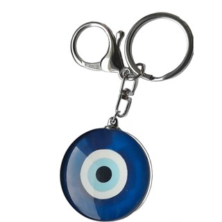 chaveiro olho grego amuleto pingente contra mão olhada em Oferta na Shopee