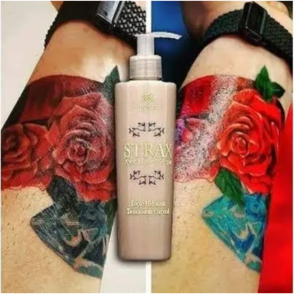 Strax Loção Realçadora de Tatuagem Hidratante Desodorante Corporal 240ml