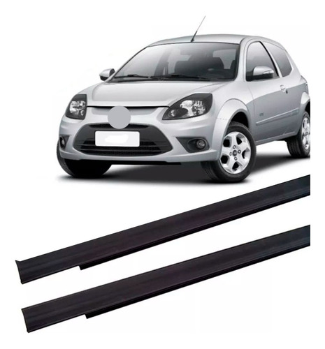Par Borrachão Friso Teto Ford Ka 2009 Em Diante em Oferta na Shopee