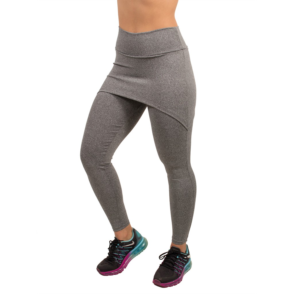 Calça Saia Feminina Elegante Cintura Alta Moda Casual Confortável Tendência 2026