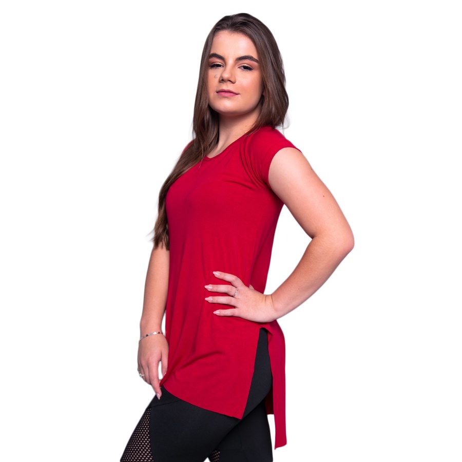 Blusa Feminina RLC Modas Sobre Legging Longa Fitness Tapa Bumbum