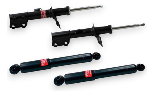 Kit 4 Amortecedores Dianteiro e Traseiro Kayaba KYB Traseiro Elantra 2.0 2012 a 2016 – Original Completo