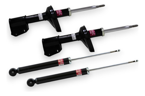 Kit 4 Amortecedores Dianteiro e Traseiro KYB Traseiro Clio 1.0 2000 a 2012 e Clio 1.6 2000 a 2009 em Oferta na Shopee