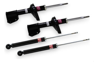 Kit 4 Amortecedores Dianteiro e Traseiro KYB Traseiro Clio 1.0 2000 a 2012 e Clio 1.6 2000 a 2009 em Oferta na Shopee