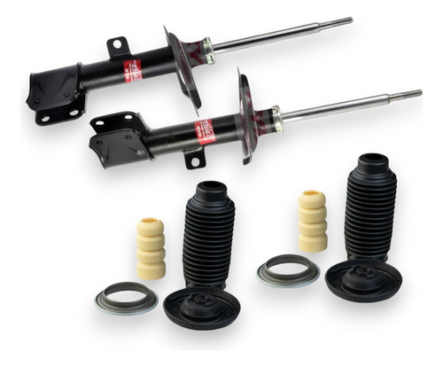Kit Coxim Amortecedor Dianteiro Kayaba KYB Kit Coxim C4 Pallas 2.0 2007 a 2013 – Original Completo