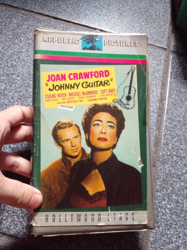 VHS Johnny Guitar ( legendado) Joan Crawford