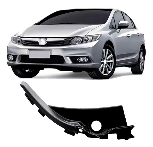 Acabamento Grade Churrasqueira Para Brisa Civic G9 - 1 Lado