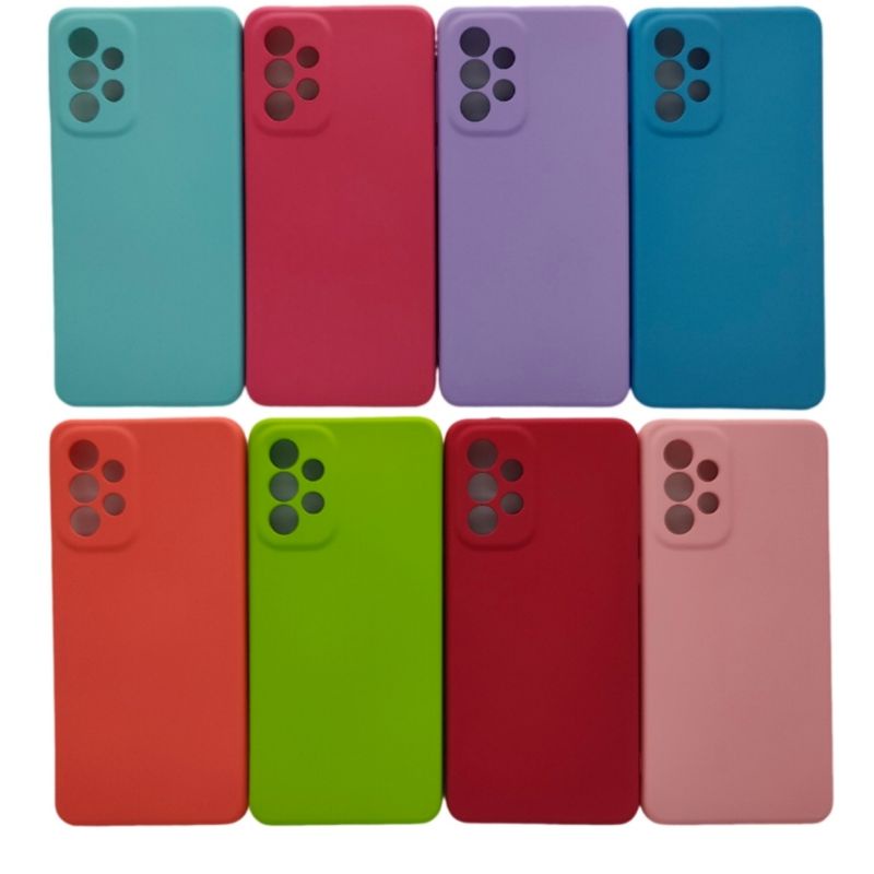 Capa Capinha Silicone Aveludado Samsung Galaxy A02 A12 A22 A32 4G A52 A72 A13 A23 A33 A53 5G M02 M12 M12 M22
