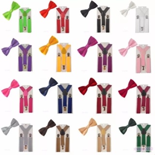 Lote 6 Kit Suspensório + Gravata Borboleta Adulto em Oferta na Shopee