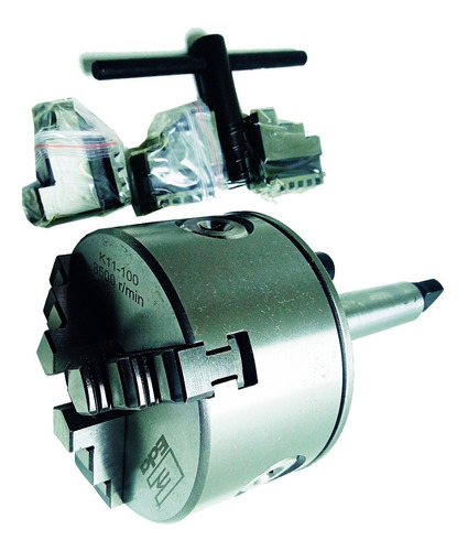 Mini Placa Torno 4 Pol 100mm flange cm2