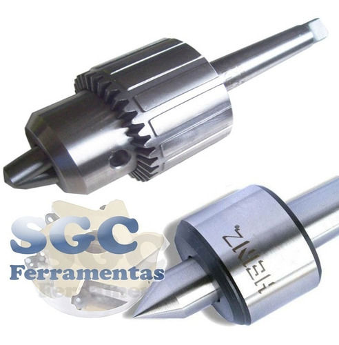 Kit Mandril 58 Cm2 + Ponta Rotativa Cm2 + Recartilha 12mm