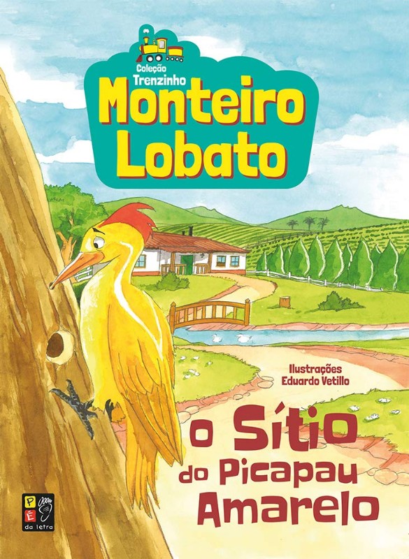 Monteiro Lobato - o Sitio do Pica Amarelo (trenzinho) em Oferta na Shopee