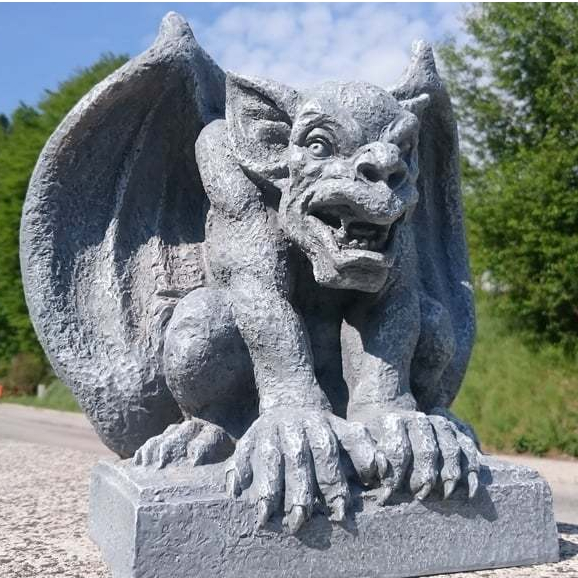 Gárgula Guardiã 🗿🕍 | Gótico - Medieval - Escultura - Terror - Místico - Decoração - Estátua |