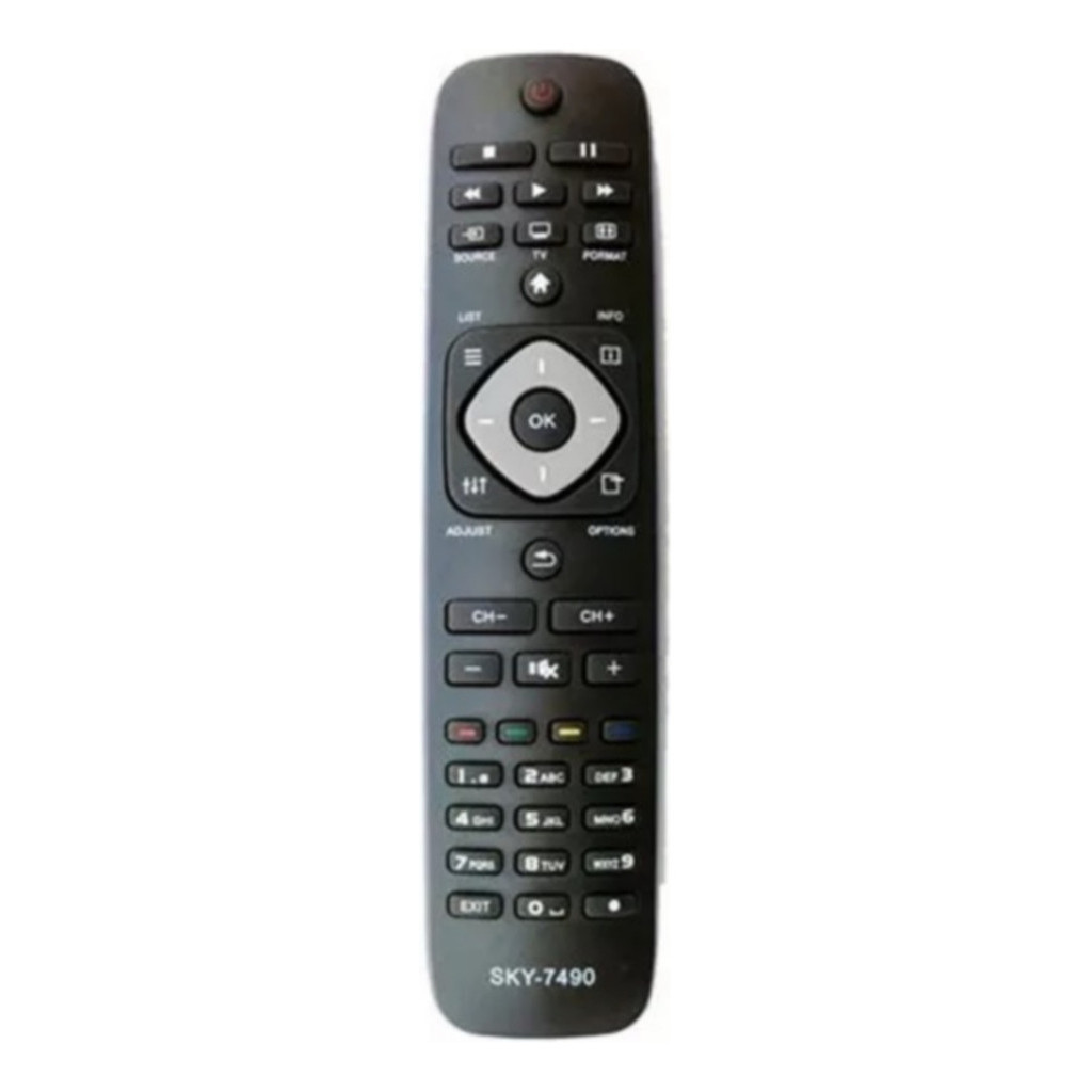 Controle Remoto Para Philips  Tv Lcd Led  42pfl3707d/78