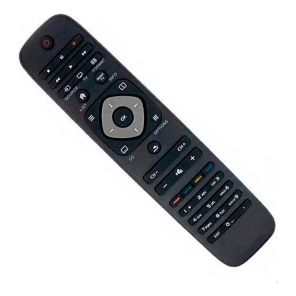 Controle Remoto Compatível Tv Philips Lcd/led 42pfl3007d/78