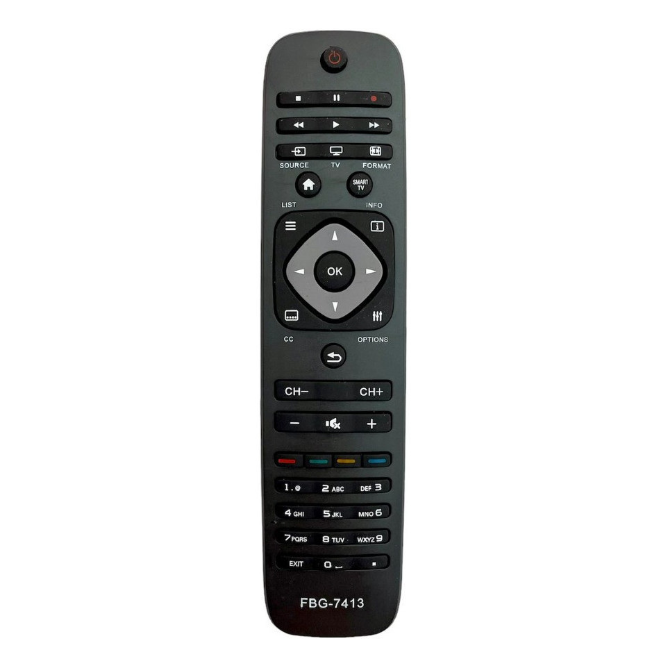 Controle Remoto Compatível Smart Tv Philips Led Universal
