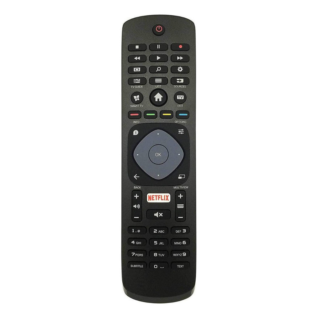 Controle Remoto  MXT Tv Philips Smart 4k Lcd Led Função Netflix