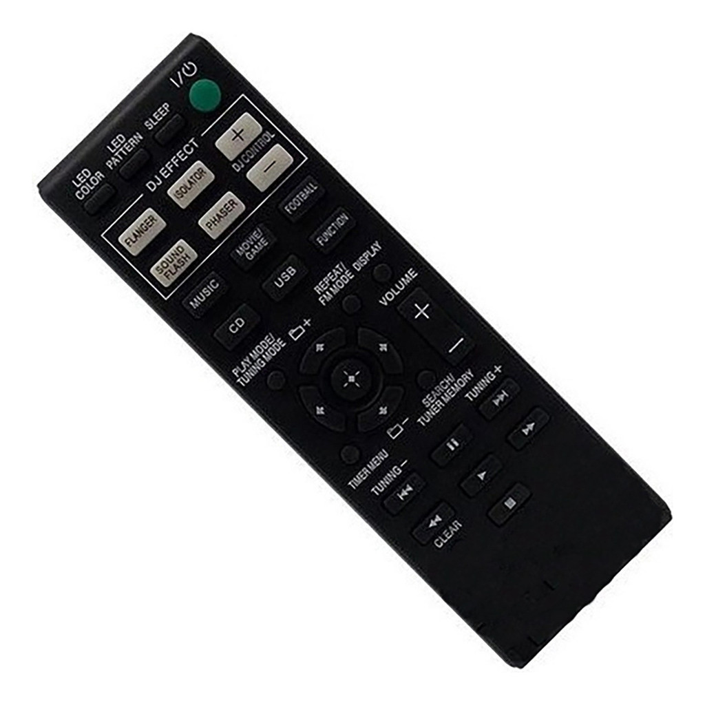 Controle Remoto Para Aparelho De Som Sony Mhc-gpx33 Mhc-gpx7
