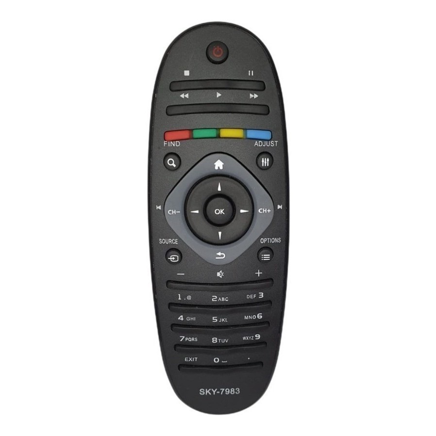 Controle Remoto De Tv Philips Lcd, Led 32, 42 Polegadas