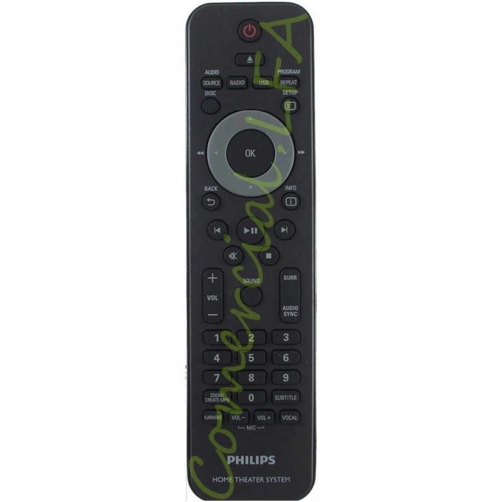Remoto Home Theater Philips Vc Htd5520 Htd5520x Htd5520x/78