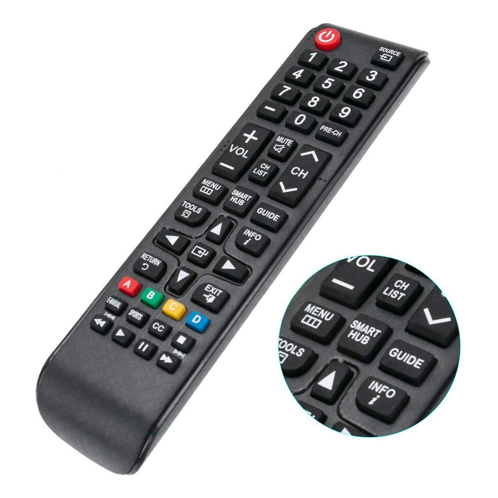 Controle Remoto Compatível Tv Smart Samsung 32 40 Polegadas
