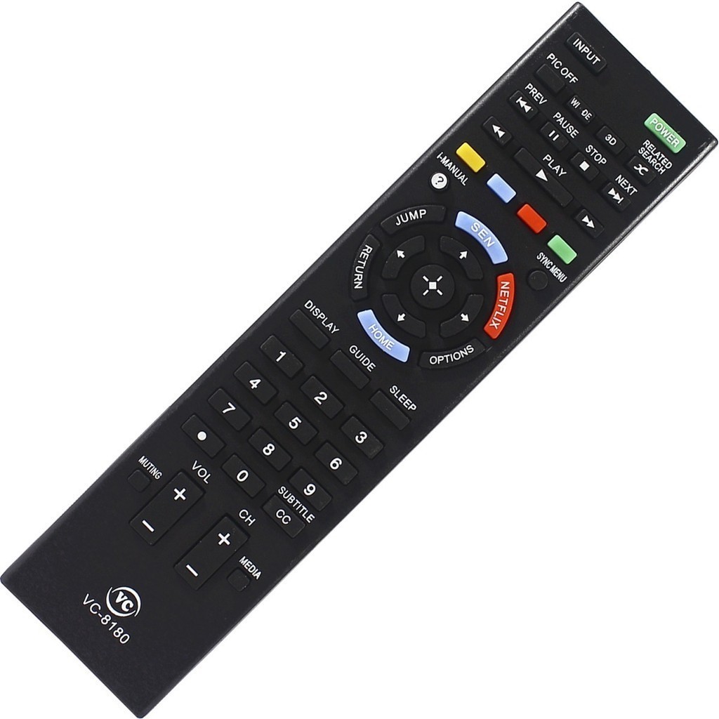 Controle Remoto Para Tv Sony Kdl32ex525 Compatível Marca Vc