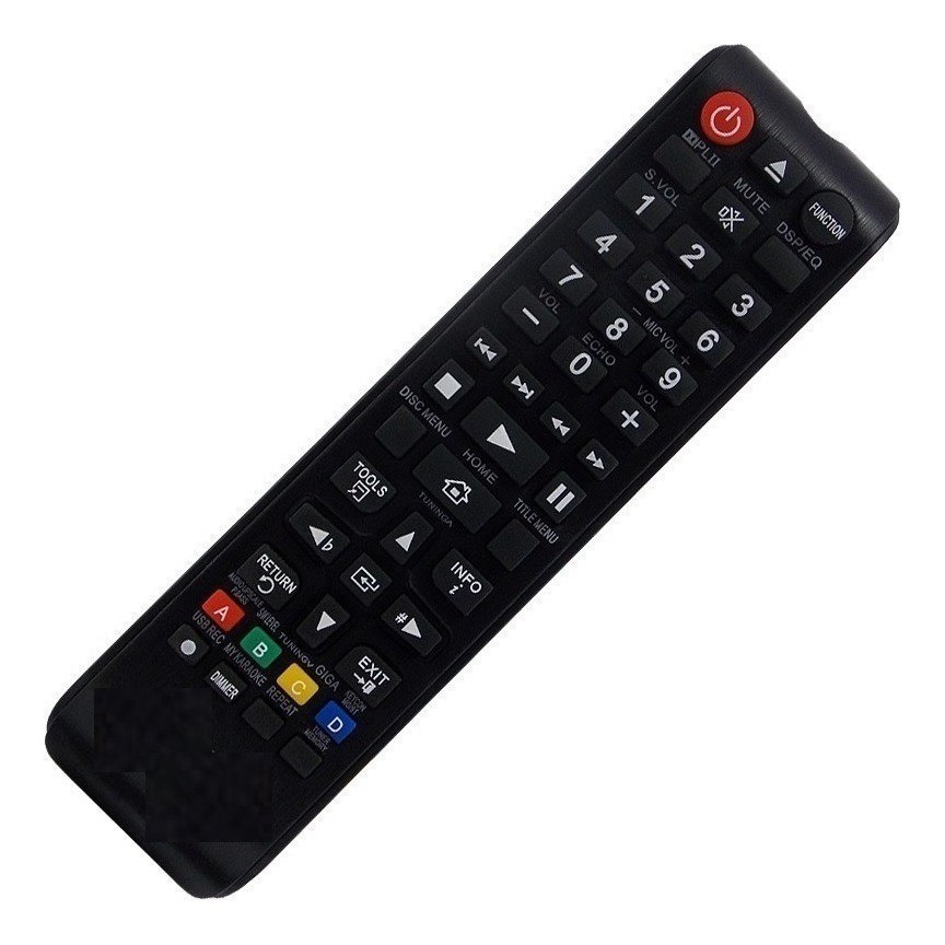 Controle Remoto Home Theater Samsung Ht-e350k/zd HT-350K  HT-3550  HT-E355  HT-E 3500 AH59-02424A