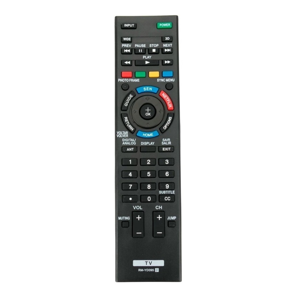 Controle Compatível Sony Kdl-32w605a Kdl-32w655a Kdl-46w705a