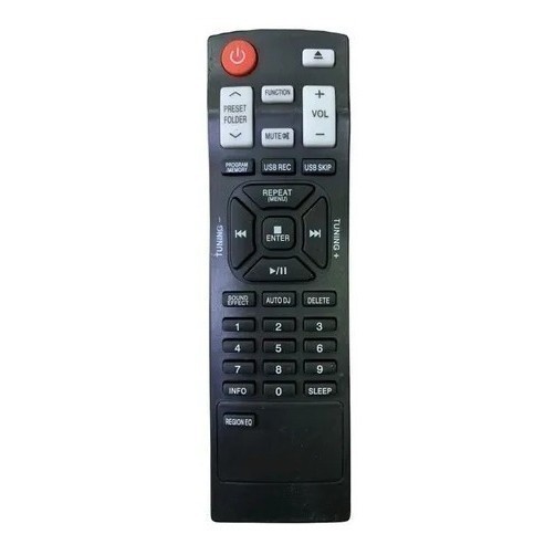Controle Compatível Som LG Mcd605 Mcd606 Mct-705 Mct-806